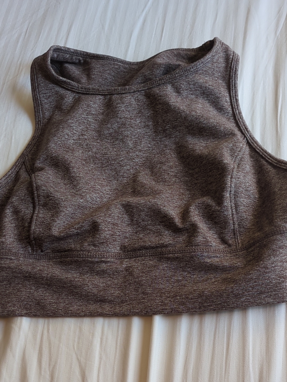 4 Pack BUNDLE JoyLab Sports Bra Multipack - Olive, Charcoal, Light Gray, Heather - Picture 4 of 6